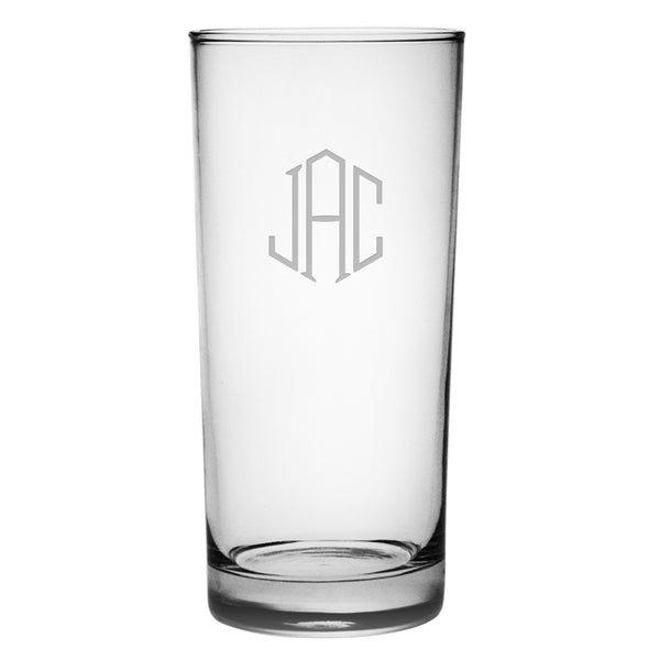 Classic 3-Letter Monogram (Hand-Cut) Drinkware