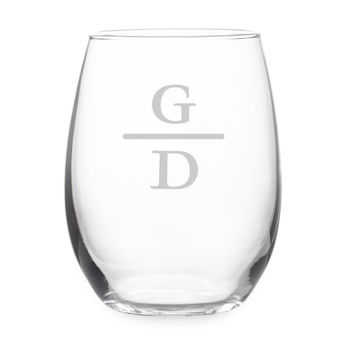 Orson 2-Letter Monogram Drinkware