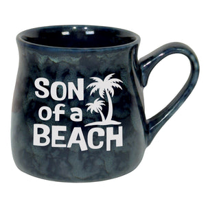 Son of a Beach Etched Ceramic Mug
