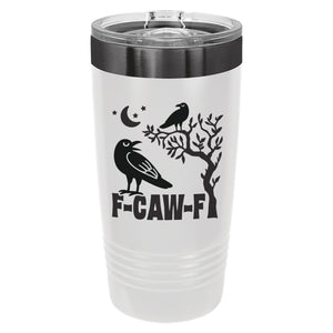 F-CAW-F Etched Insulated Tumbler & Lid