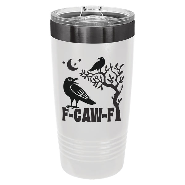 F-CAW-F Etched Insulated Tumbler & Lid