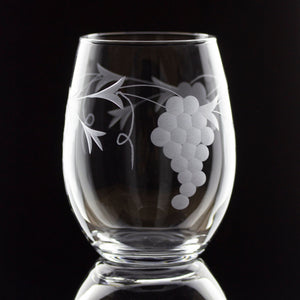 Sonoma (Grape Vine) Hand Cut Drinkware