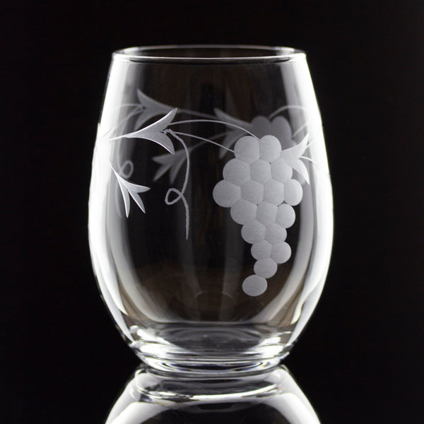 Sonoma (Grape Vine) Hand Cut Drinkware