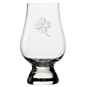 Lucky Shamrock Glencairn Classic Scotch Whisky Glass