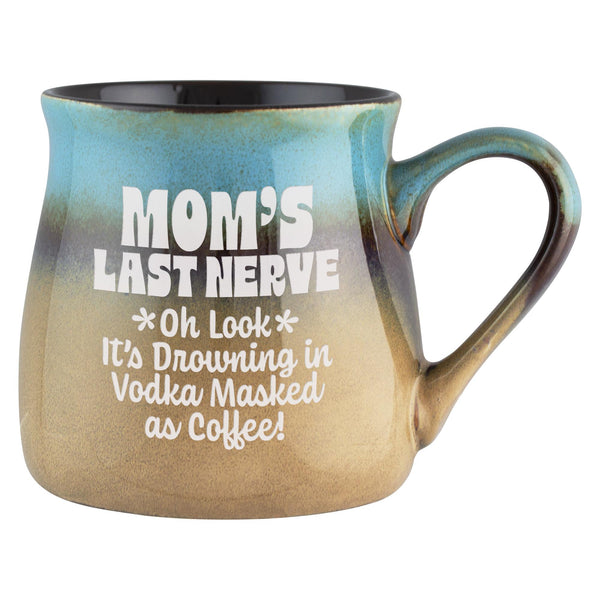 Mom's Last Nerve (Customized) Etched Ceramic Mug