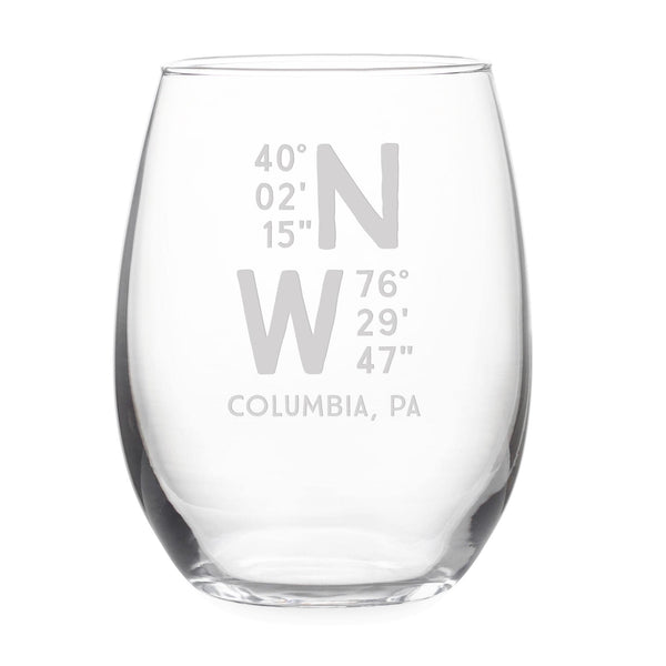 Caps Lat Long Drinkware