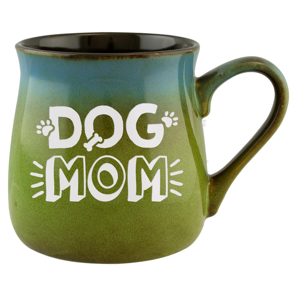 Dog Mom Etched Ceramic Mug